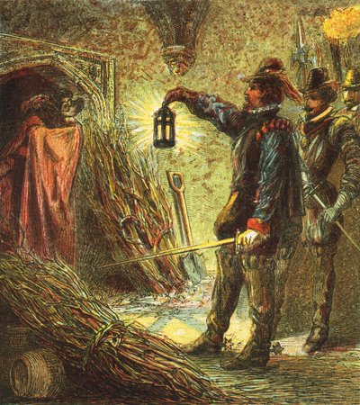 Die Gefangennahme von Guy Fawkes von English School